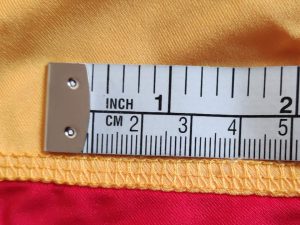 Stitching criteria of Garments